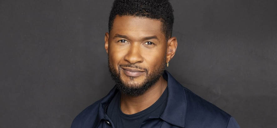 Usher live performance